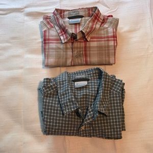Bundle Columbia Short Sleeve Button Up- Small